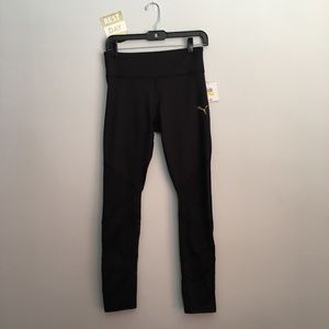 {Puma} Honeycomb Cutout Workout Pants